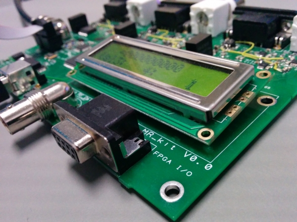 FPGA board for sampling during MRI